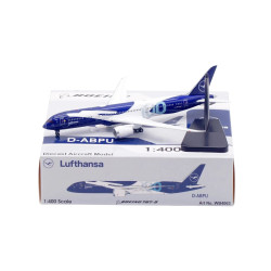 1/400 D-ABPU LUFTHANSA B787-9 DREAMLINER 100TH DETACHABLE GEAR WB4063 1/400 D-ABPU LUFTHANSA B787-9 DREAMLINER 100TH DETACHABLE GEAR WB4063