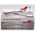 1/200 NORTHWEST ORIENT AIRLINES B727-251 N251US WITH STAND POLISHED B-722-251