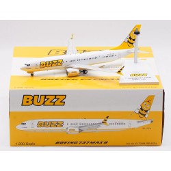 1/200 737-8 MAX 200 - BUZZ SP-RZH LTD 72 MODELS ONLY B-738M-RR-RZH