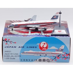 1/200 JAL CONVAIR 880M (22M-22) JA8021 POLISHED WITH STAND B-880-JAL-021PR