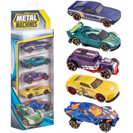 ZURU 6709 METAL MACHINES 5 CAR GIFT PACK