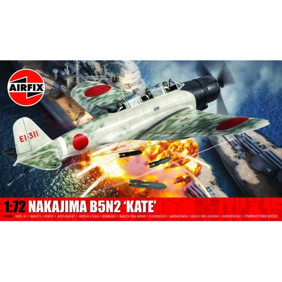 1/72 NAKAJIMA B5N2 KATE (PLASTIC KIT) A04058
