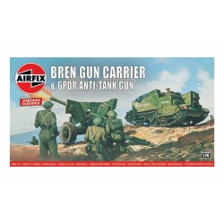 1/76 BREN GUN CARRIER & 6 PDR AT GUN (VINTAGE CLASSICS) A01309V