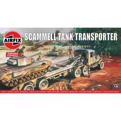1/76 SCAMMELL TANK TRANSPORTER (PLASTIC KIT) 1/76 SCAMMELL TANK TRANSPORTER (PLASTIC KIT)