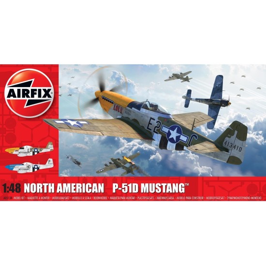 1/48 NORTH AMERICAN P51-D MUSTANG (FILLETLESS TAILS) A05138