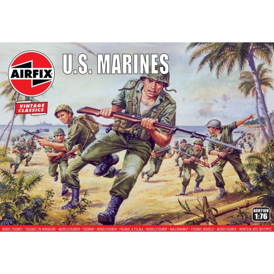 1/76 WWII US MARINES (PLASTIC KIT)