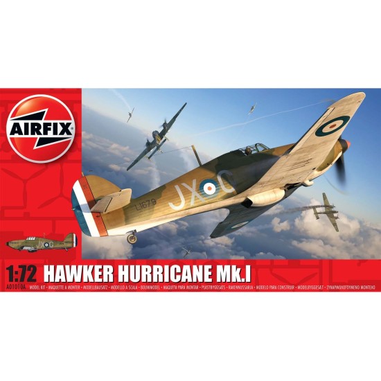 1/72 HAWKER HURRICANE MK.I (PLASTIC KIT) A01010A