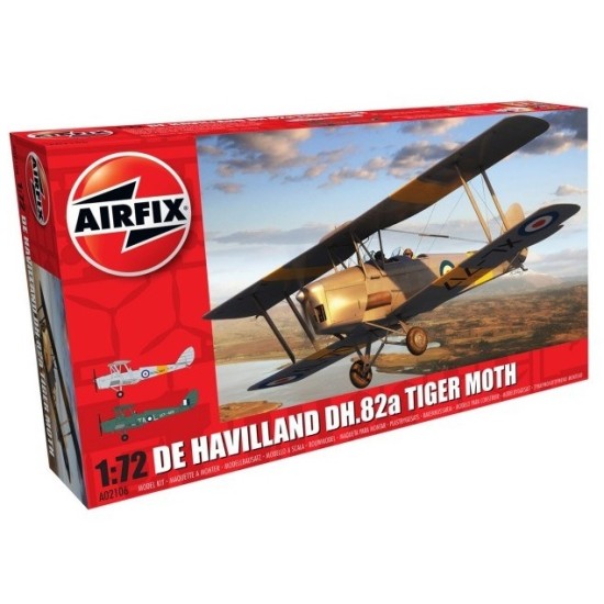 AX02106 - 1/72 DEHAVILLAND TIGER MOTH (PLASTIC KIT)