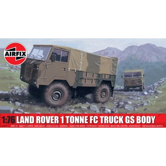 1/76 LAND ROVER 1 TONNE FC TRUCK GS BODY (PLASTIC KIT)