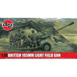 1/76 BRITISH 105MM LIGHT FIELD GUN (PLASTIC KIT) A02332 1/76 BRITISH 105MM LIGHT FIELD GUN (PLASTIC KIT) A02332