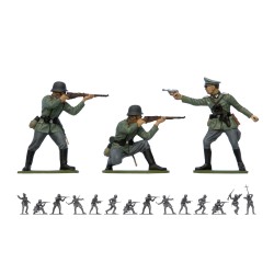 1/32 WWII GERMAN INFANTRY (PLASTIC KIT) A02702V 1/32 WWII GERMAN INFANTRY (PLASTIC KIT) A02702V