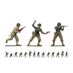 1/32 WWII U.S. INFANTRY (PLASTIC KIT)