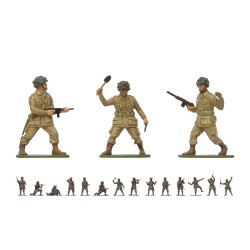 1/32 WWII U.S. PARATROOPS (PLASTIC KIT)