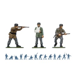 1/32 WWII GERMAN PARATROOPS (PLASTIC KIT)