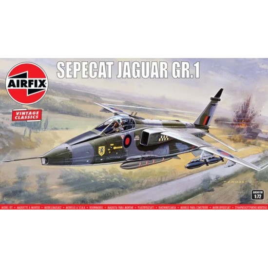 1/72 SEPECAT JAGUAR GR.1 (PLASTIC KIT)