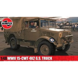 1/48 WWII RAF 15-CWT 4 X 2 G.S. TRUCK (PLASTIC KIT) A03313A