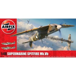 1/48 SUPERMARINE SPITFIRE MK.VB (PLASTIC KIT) A05125A 1/48 SUPERMARINE SPITFIRE MK.VB (PLASTIC KIT) A05125A