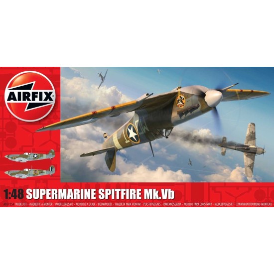 1/48 SUPERMARINE SPITFIRE MK.VB (PLASTIC KIT) A05125A