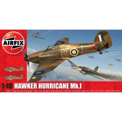1/48 HAWKER HURRICANE MK.1 (PLASTIC KIT) A05127A 1/48 HAWKER HURRICANE MK.1 (PLASTIC KIT) A05127A