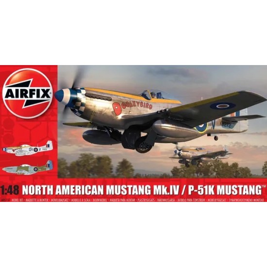 1/48 NORTH AMERICAN MUSTANG MK.IV (PLASTIC KIT)