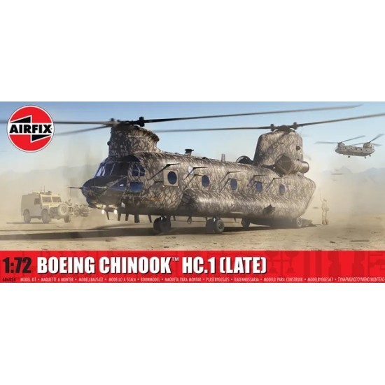 1/72 BOEING CHINOOK HC.1 (LATE) (PLASTIC KIT)