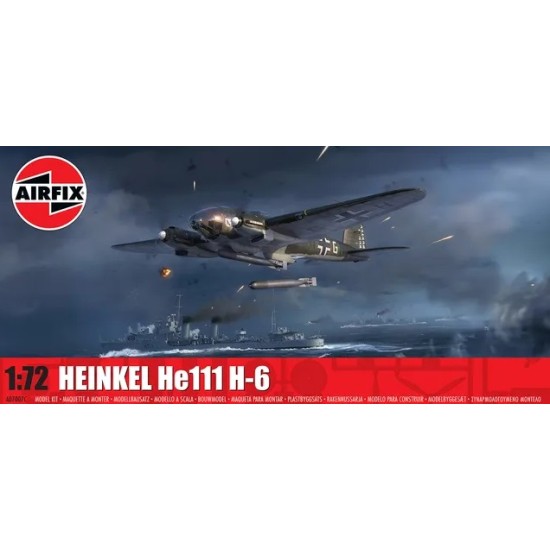 1/72 HEINKEL HE111 H-6 (PLASTIC KIT)