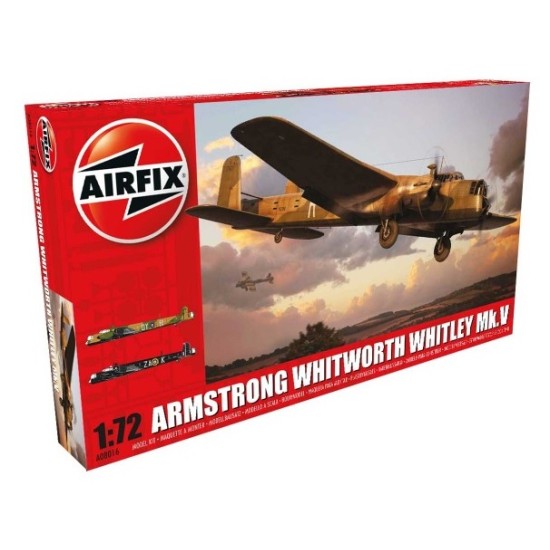 1/72 ARMSTRONG WHITWORTH WHITLEY MK.V (PLASTIC KIT) A08016