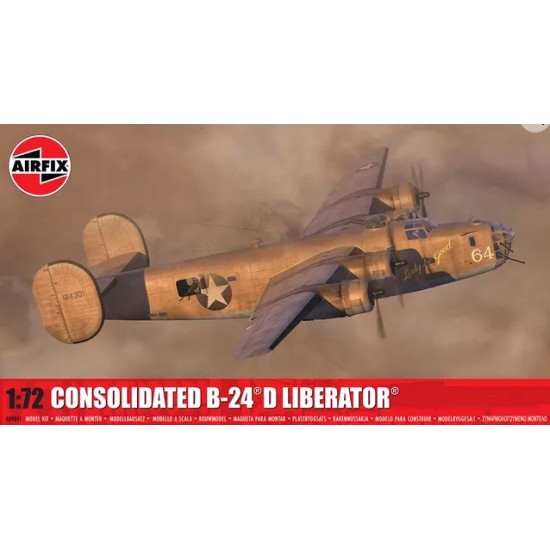 1/72 CONSOLIDATED B-24D LIBERATOR (PLASTIC KIT)