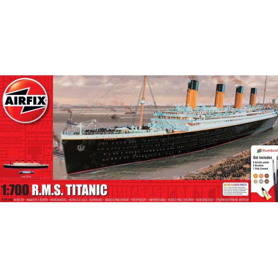 1/700 MEDIUM GIFT SET - RMS TITANIC (PLASTIC KIT)