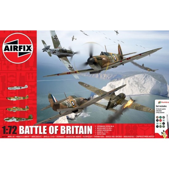 1/72 BATTLE OF BRITAIN GIFT SET (PLASTIC KIT)