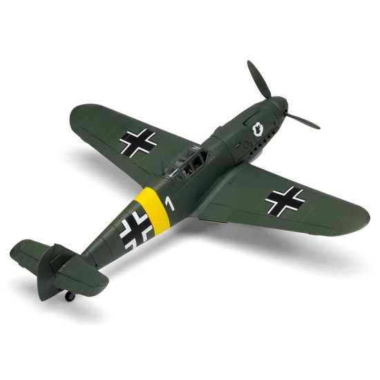 1/72 STARTER SET - MESSERSCHMITT BF109F-4 (PLASTIC KIT) A55014