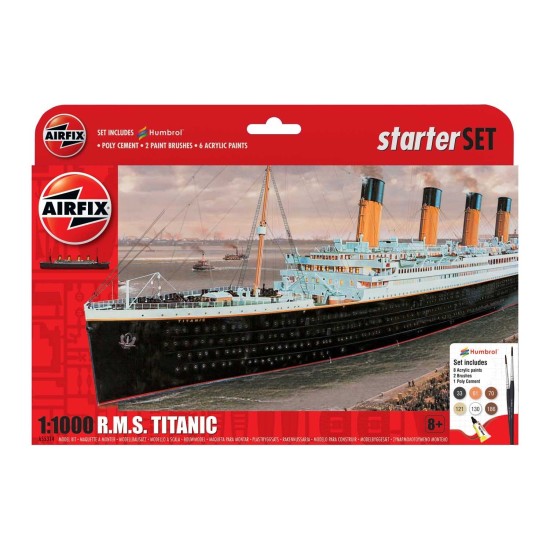 1/1000 LARGE STARTER SET - RMS TITANIC