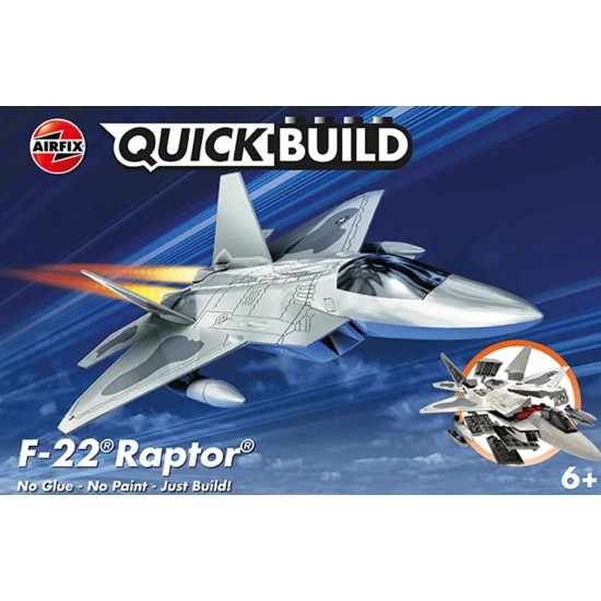 AIRFIX F22 RAPTOR QUICK BUILD J6005