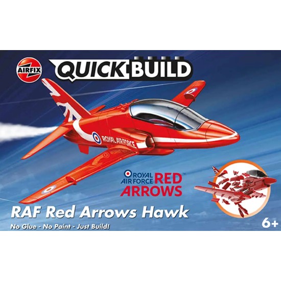 RED ARROWS HAWK QUICK BUILD J6018 RED ARROWS HAWK QUICK BUILD J6018