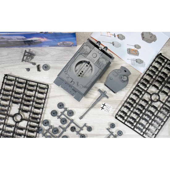 AIRFIX QUICKBUILD TIGER I (PLASTIC KIT) J6041 AIRFIX QUICKBUILD TIGER I (PLASTIC KIT) J6041