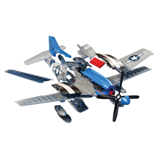 QUICKBUILD D-DAY P-51D MUSTANG PLASTIC KIT J6046