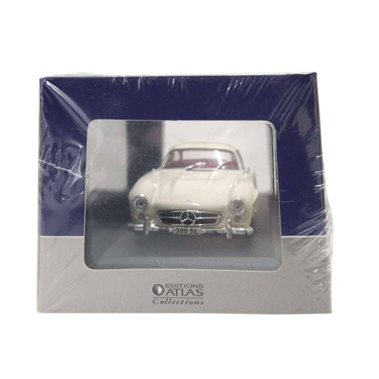 ATLAS EDITIONS 1/43 1954 MERCEDES-BENZ 300SL WHITE 7905006
