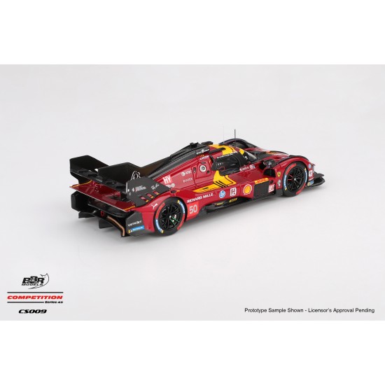 1/43 FERRARI 499P NO.50 FERRARI AF CORSE 2025 WEC QATAR 1812KM WINNER