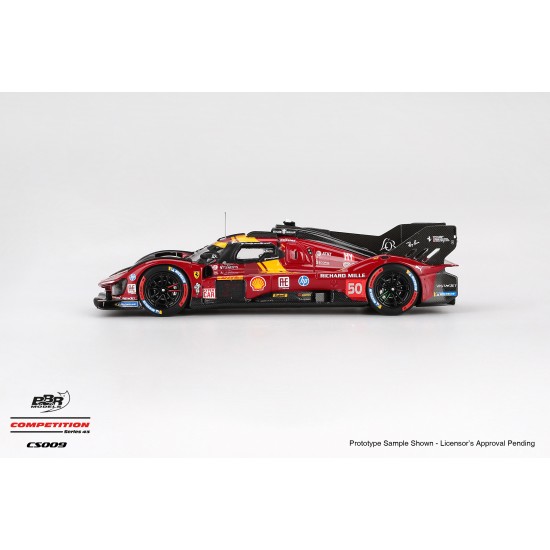 1/43 FERRARI 499P NO.50 FERRARI AF CORSE 2025 WEC QATAR 1812KM WINNER