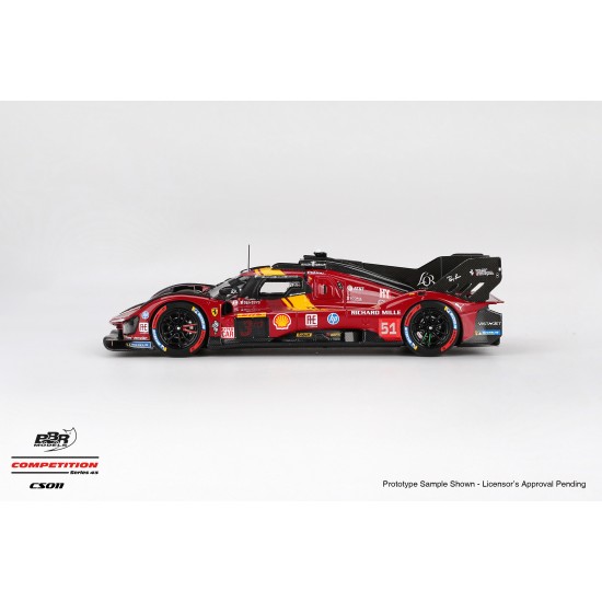 1/43 FERRARI 499P NO.51 FERRARI AF CORSE 2025 WEC QATAR 1812KM 3RD PLACE