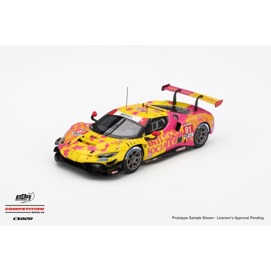1/43 FERRARI 296 GT3 NO.81 DRAGON SPEED 2025 IMSA LAGUNA SECA