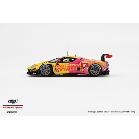 1/43 FERRARI 296 GT3 NO.81 DRAGON SPEED 2025 IMSA LAGUNA SECA