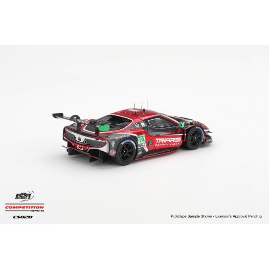 1/43 FERRARI 296 GT3 NO.023 TRIARSI COMPETIZIONE 2025 IMSA PETIT LE MANS