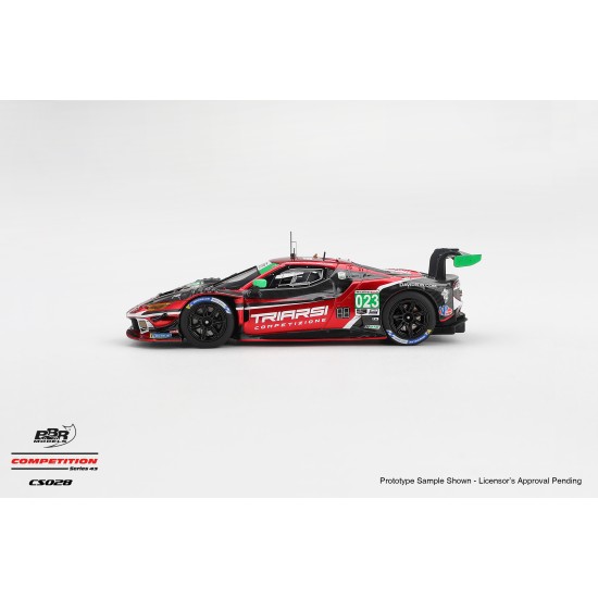 1/43 FERRARI 296 GT3 NO.023 TRIARSI COMPETIZIONE 2025 IMSA PETIT LE MANS
