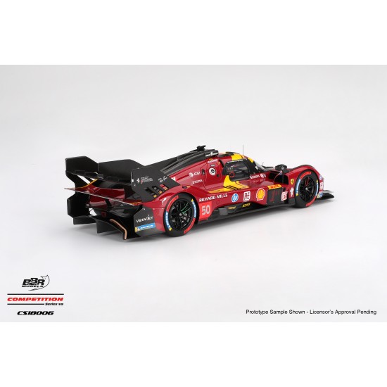 1/18 FERRARI 499P NO.50 FERRARI AF CORSE 2025 WEC QATAR 1812KM WINNER