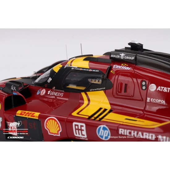 1/18 FERRARI 499P NO.50 FERRARI AF CORSE 2025 WEC QATAR 1812KM WINNER