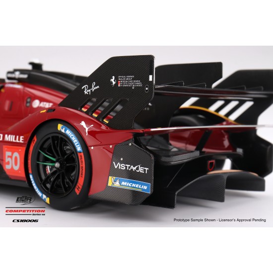 1/18 FERRARI 499P NO.50 FERRARI AF CORSE 2025 WEC QATAR 1812KM WINNER