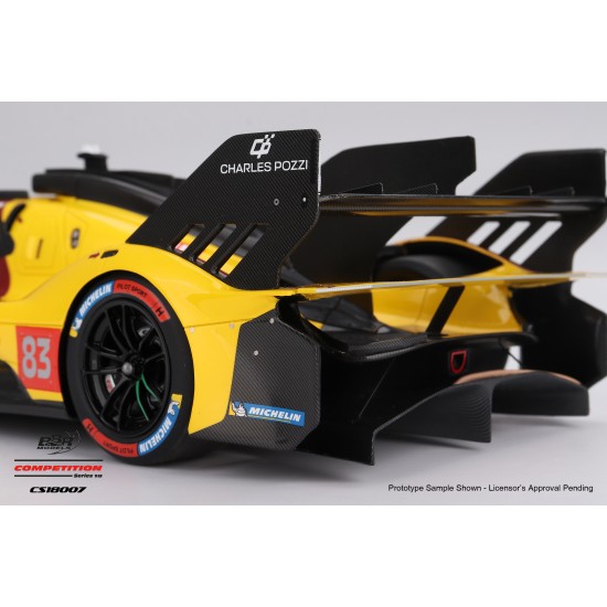 1/18 FERRARI 499P NO.83 AF CORSE 2025 WEC QATAR 1812KM 2ND PLACE