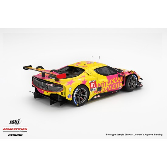 1/18 FERRARI 296 GT3 NO.81 DRAGON SPEED 2025 IMSA LAGUNA SECA
