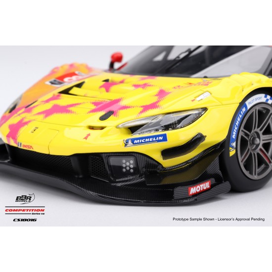 1/18 FERRARI 296 GT3 NO.81 DRAGON SPEED 2025 IMSA LAGUNA SECA